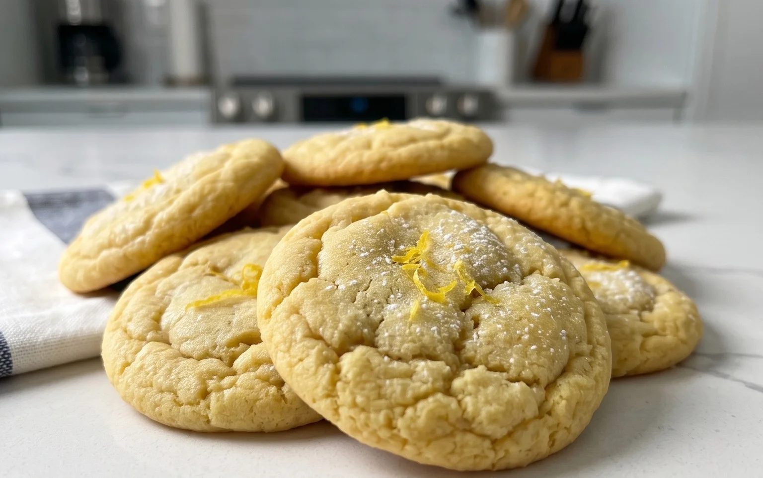 Soft & Chewy Lemon Cookies
