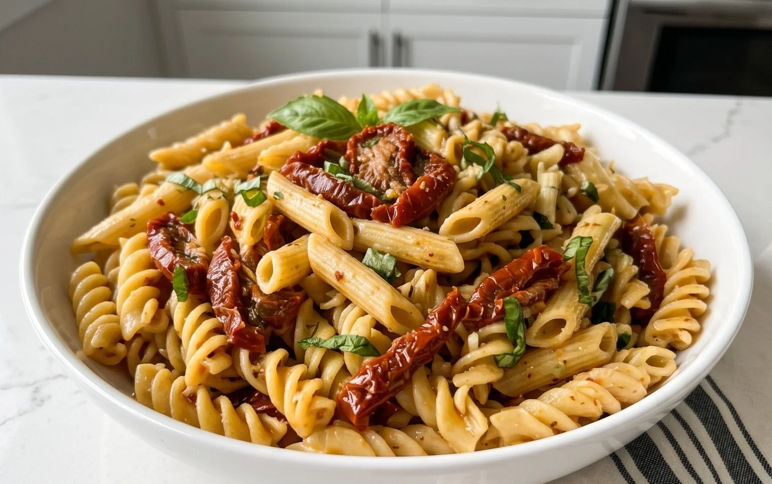 Sun Dried Tomato Pasta Salad