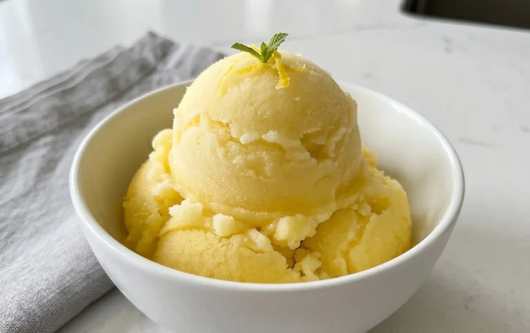 Lemon Sorbet