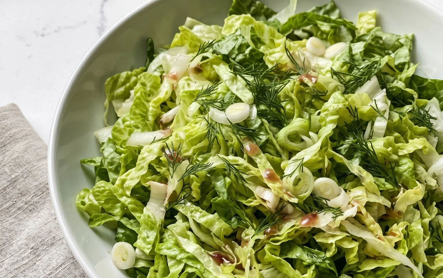 Maroulosalata (Greek Lettuce Salad)