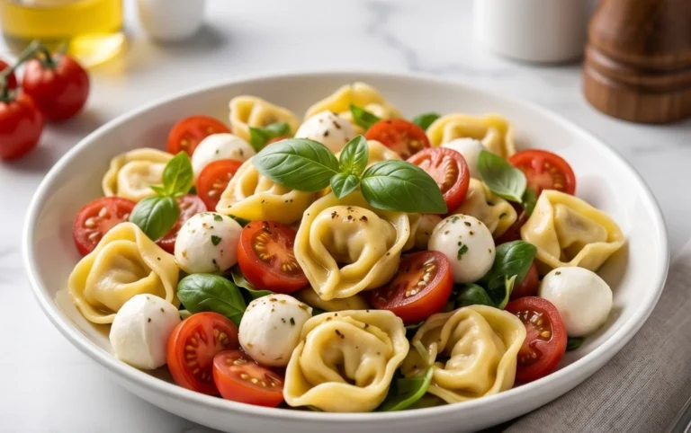 Tortellini Caprese Salad