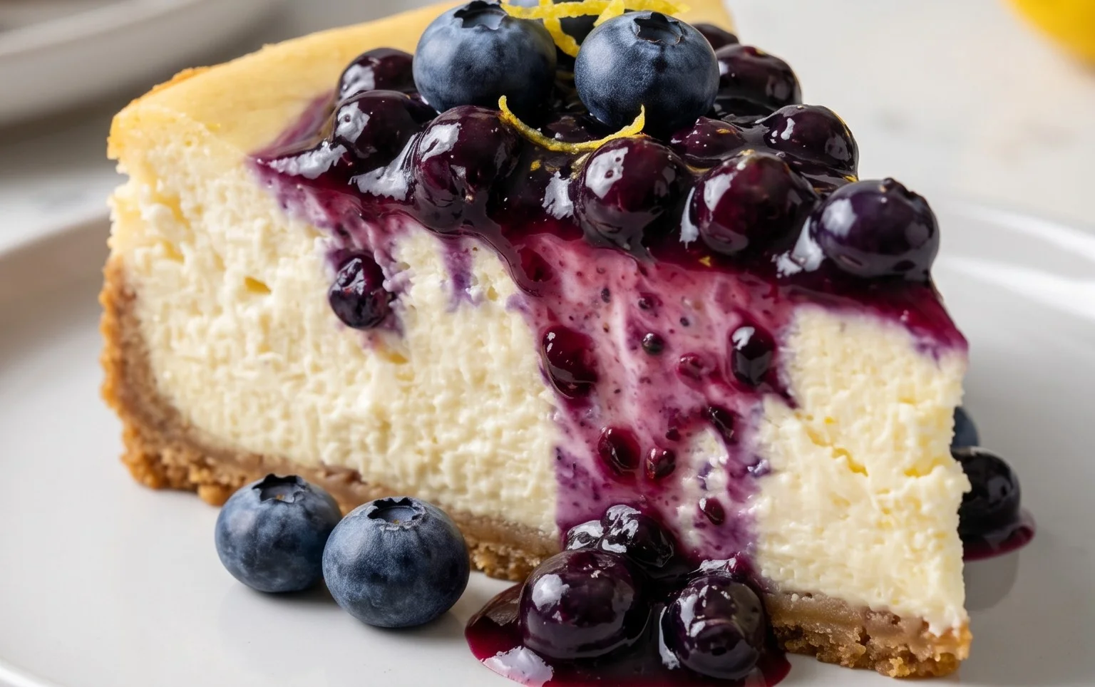 Lemon Blueberry Cheesecake