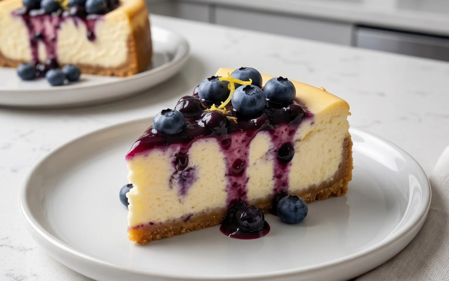 Lemon Blueberry Cheesecake