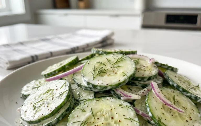 Polish Cucumber Salad