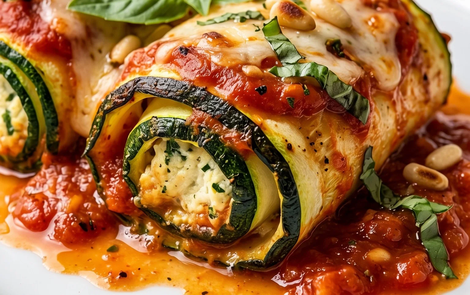 Vegan Zucchini Rollatini