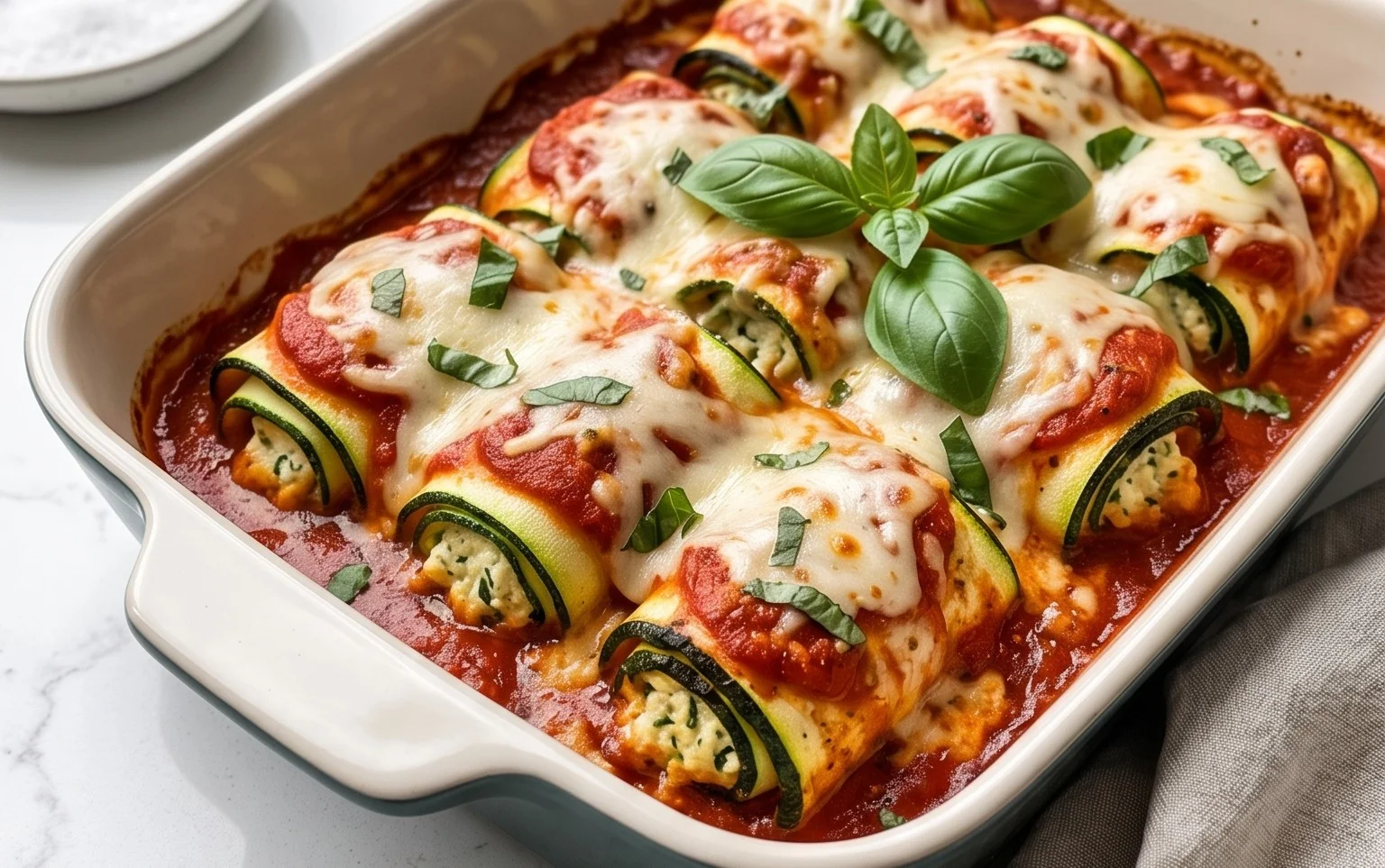 Vegan Zucchini Rollatini