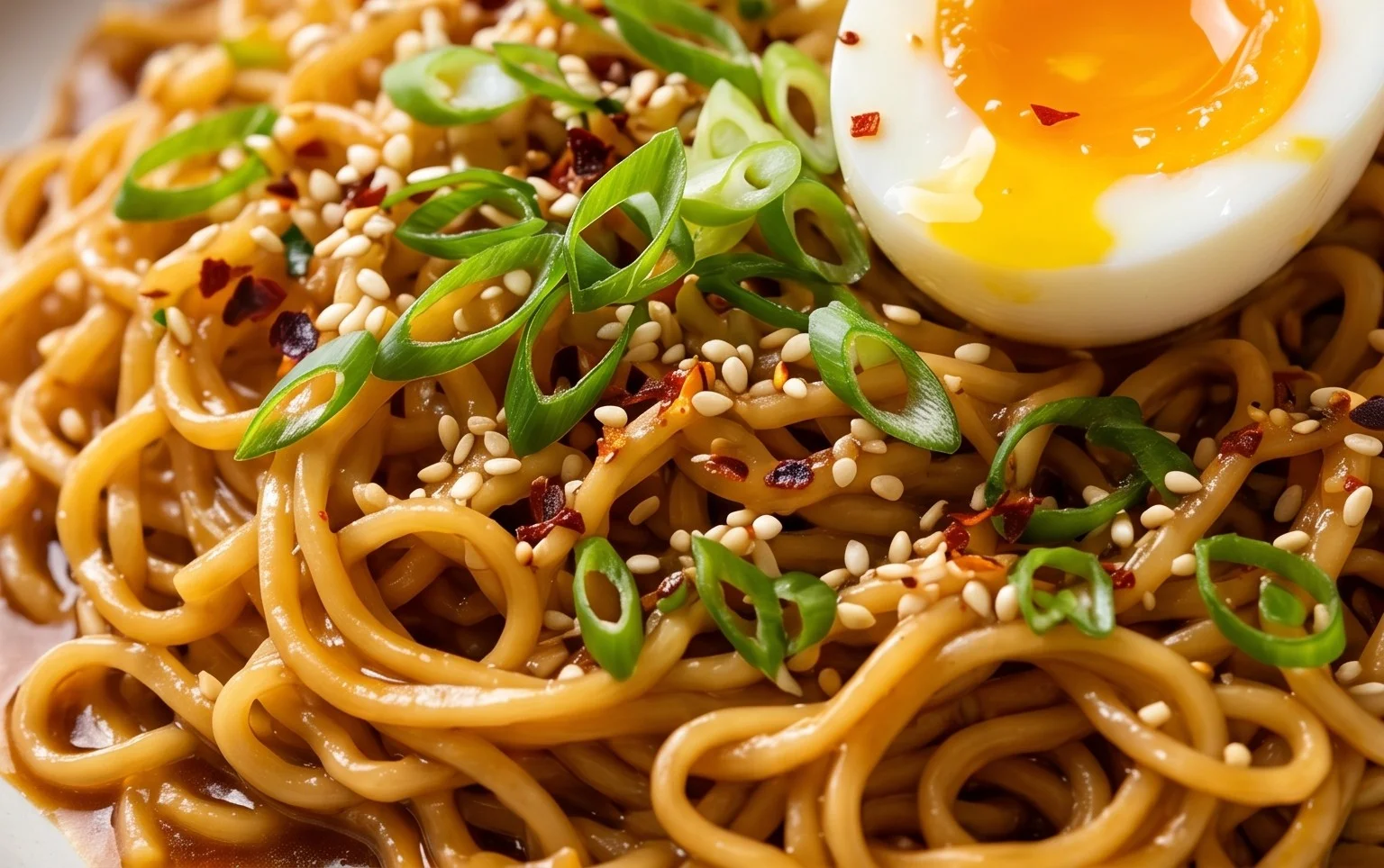 Easy Saucy Ramen Noodles