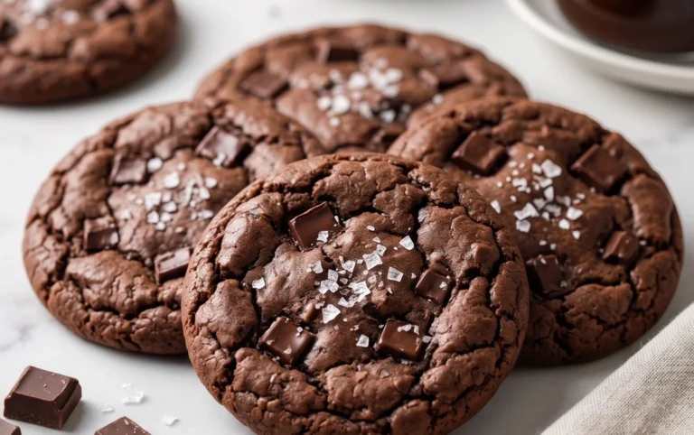 Salted Brownie Cookies