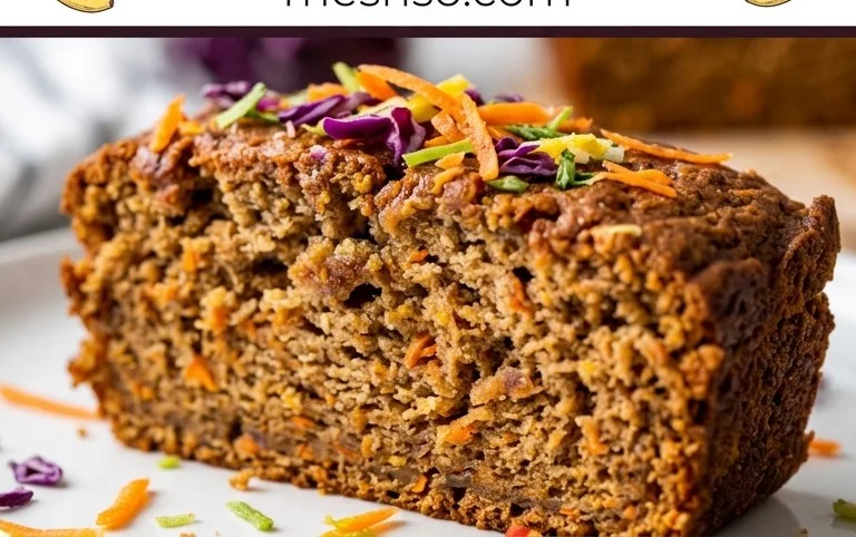 Dairy Free Carrot Cake Banana Bread