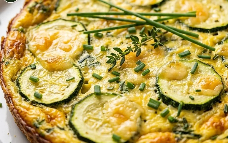Crustless Zucchini Quiche Recipe