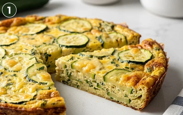 Crustless Zucchini Quiche Recipe
