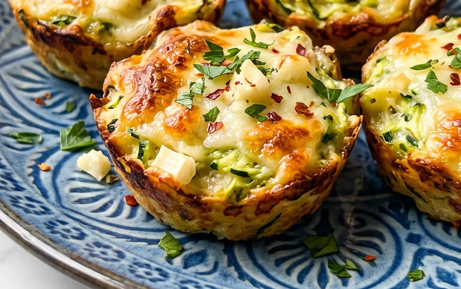 Zucchini Garlic Bites