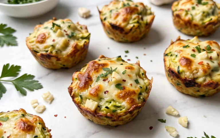 Zucchini Garlic Bites