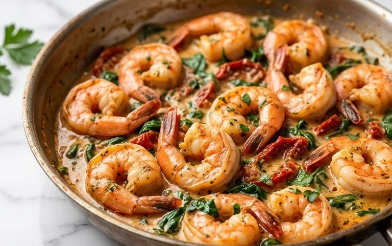 Tuscan Shrimp (One-Pan, 30-Minute Dinner)