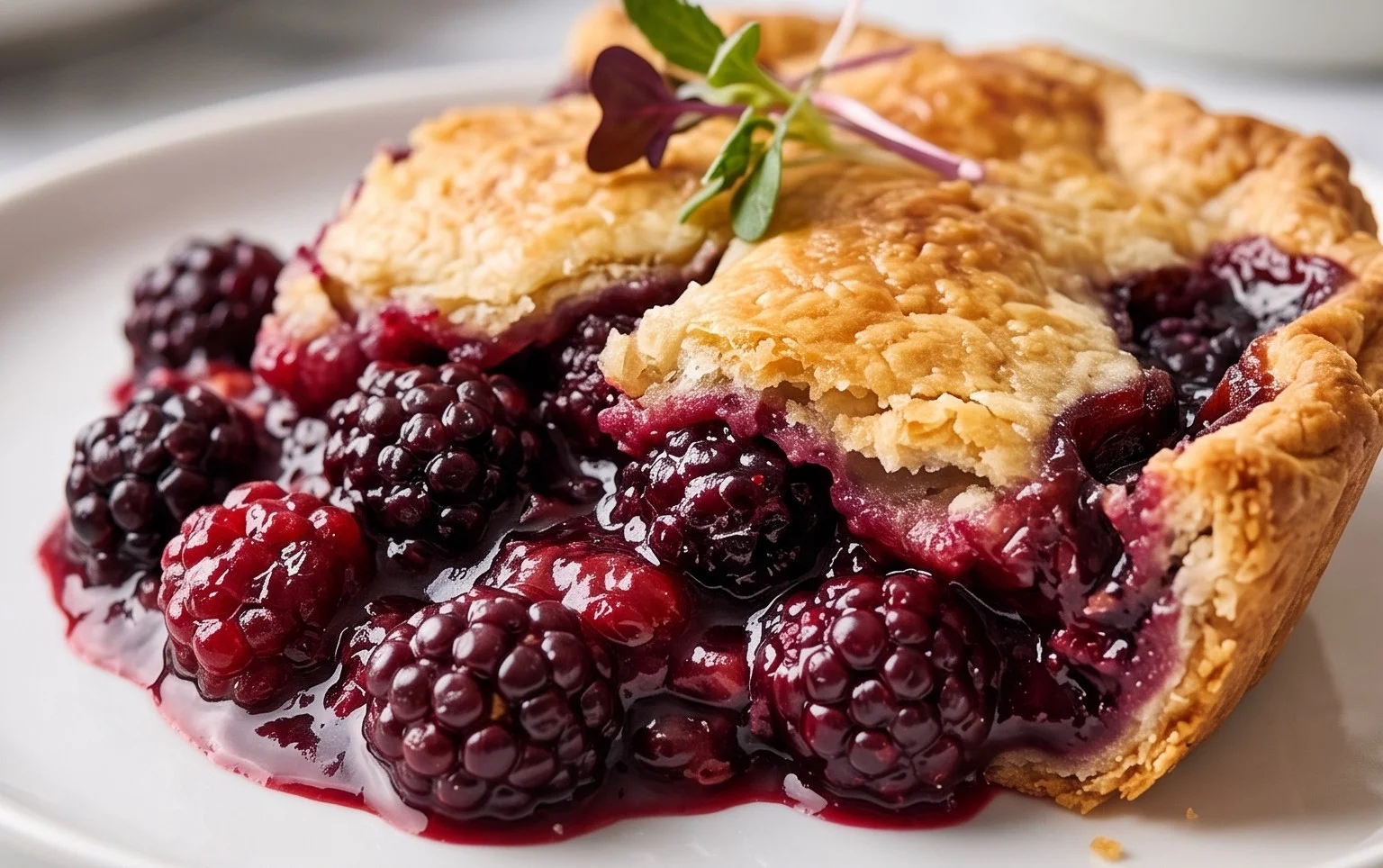 The Pioneer Women's Blackberry Cobbler