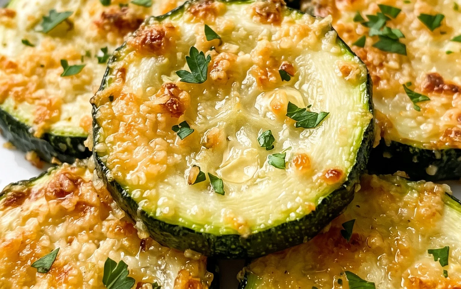 Baked Parmesan Zucchini