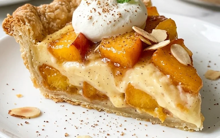 Peaches and Cream Pie