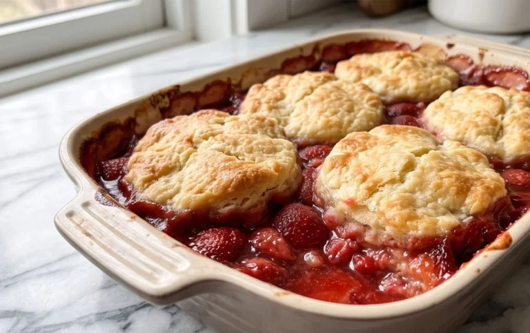 Strawberry Cobbler