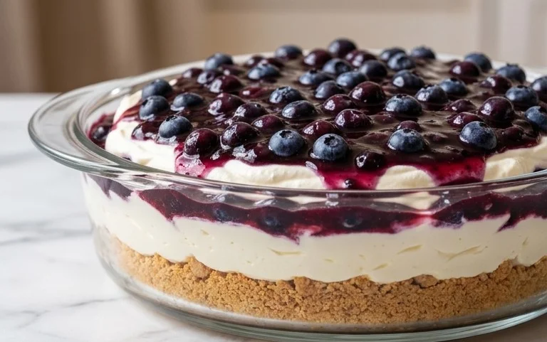 No-Bake Blueberry Yum Yum