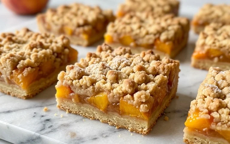 Fresh Peach Crum extractb Bars
