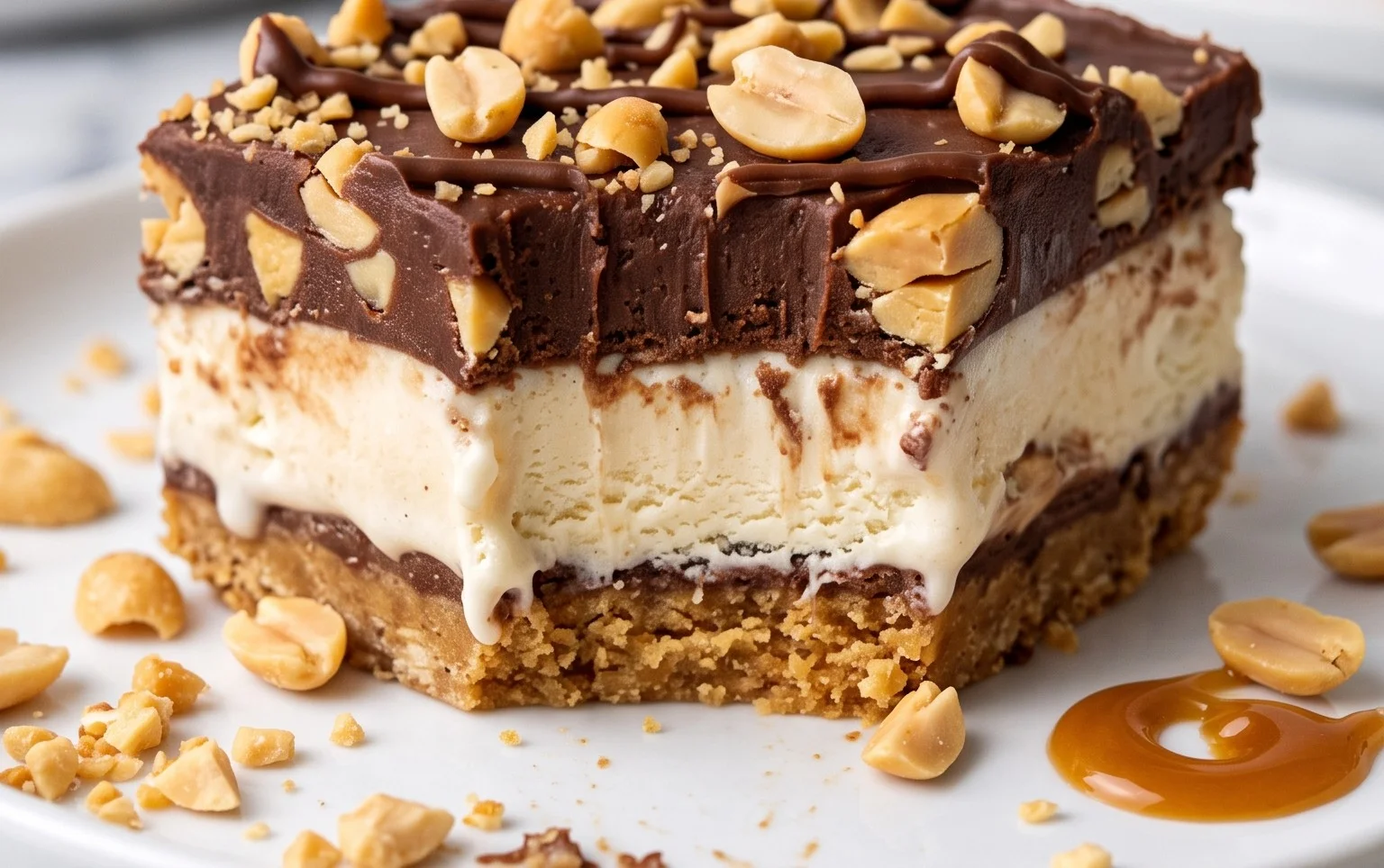 Buster Bar Ice Cream Dessert