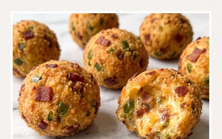 Beef Bacon Jalapeño Popper Cheese Balls