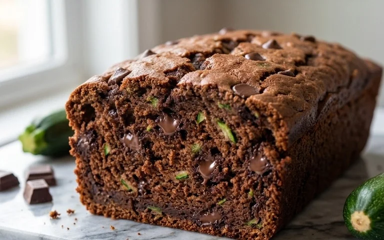 Double Chocolate Zucchini Bread