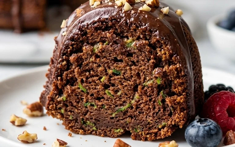 Chocolate Zucchini Bundt Cake 