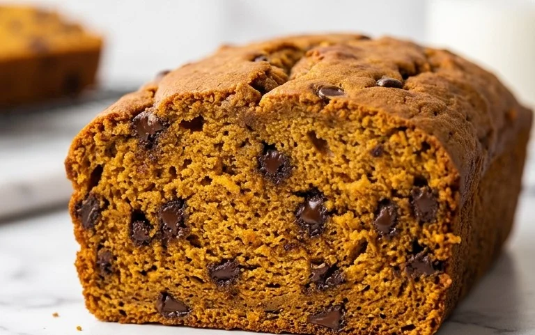 Pumpkin Chocolate Chip Bread