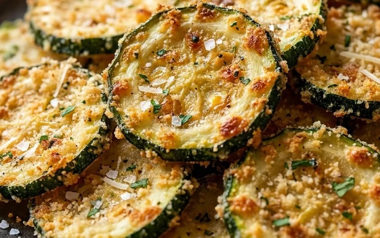 Crispy Baked Zucchini Chips