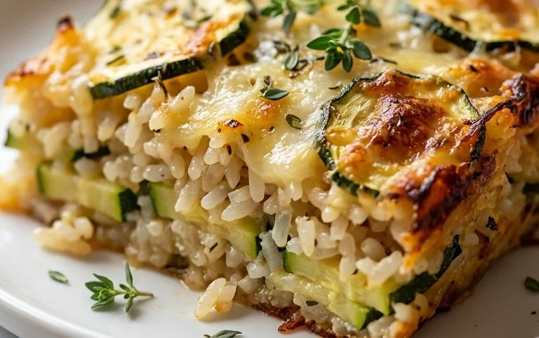 Julia Child's Zucchini and Rice Gratin (Tian de Courgettes au Riz)