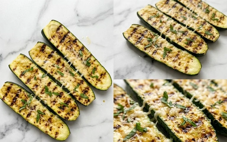 Grilled Zucchini with Parmesan