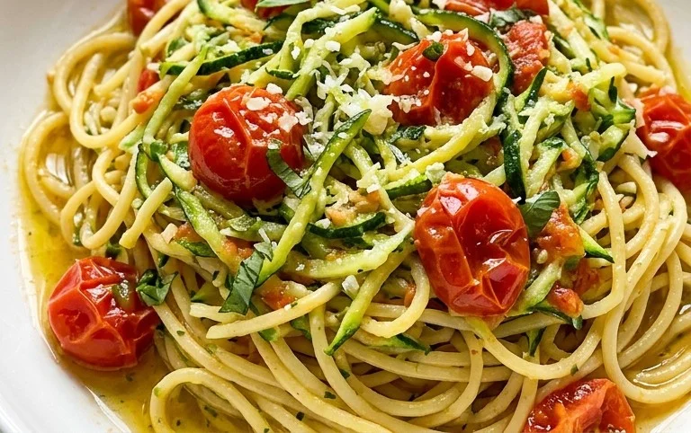 Simple Fresh Zucchini Pasta Sauce
