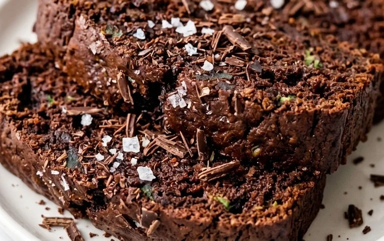 Double Dark Chocolate Zucchini Bread