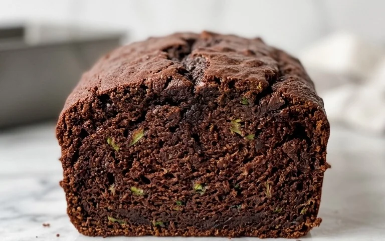 Double Dark Chocolate Zucchini Bread