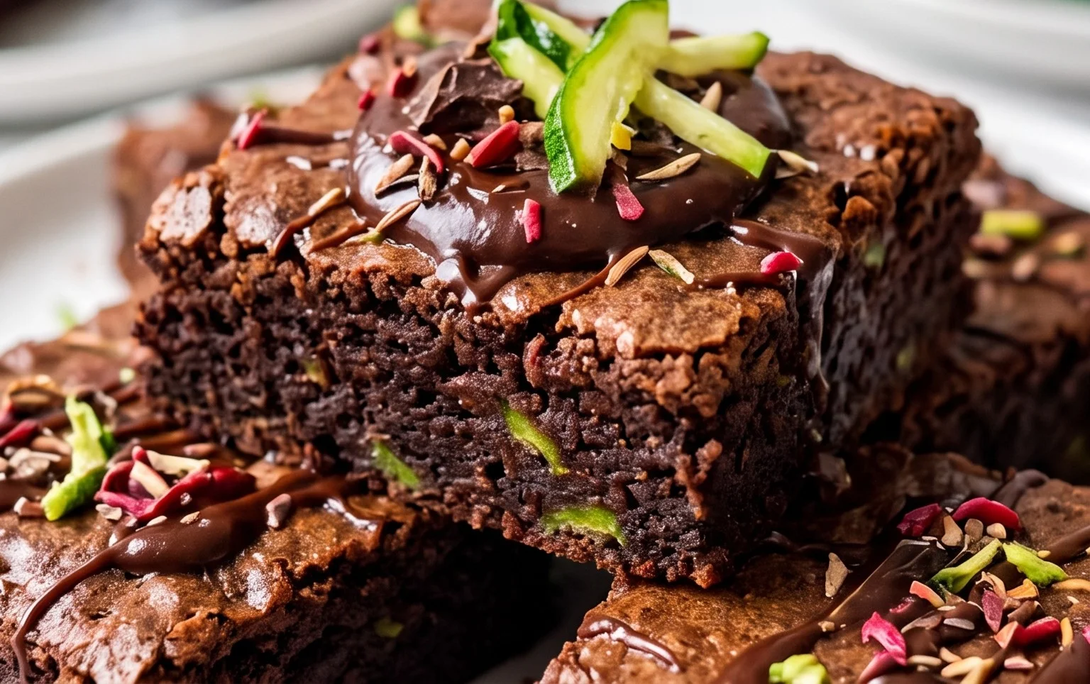 Zucchini Brownies (gluten-free, dairy-free options)