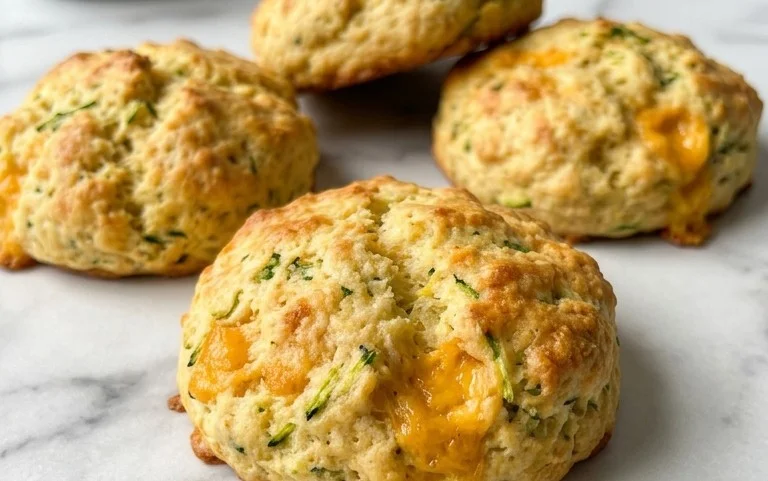 Zucchini Cheddar Biscuits